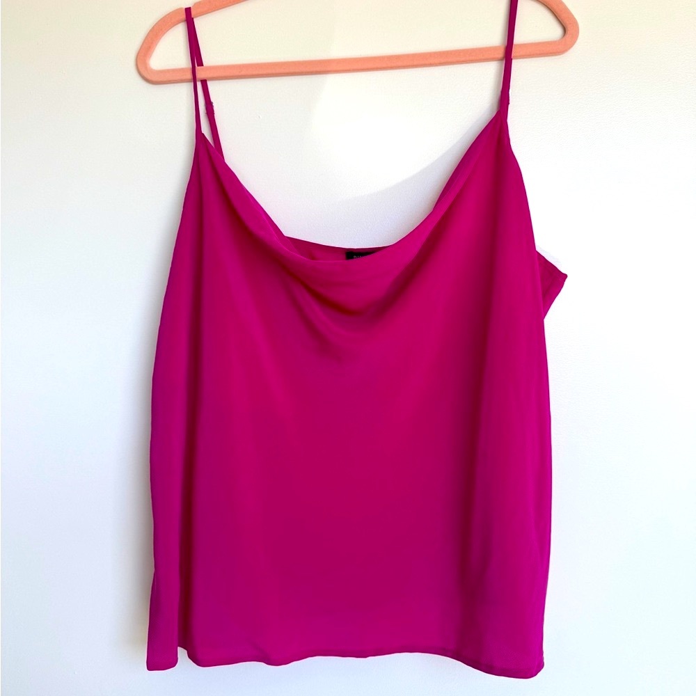 Banana Republic Fuchsia Silk Camisole Top